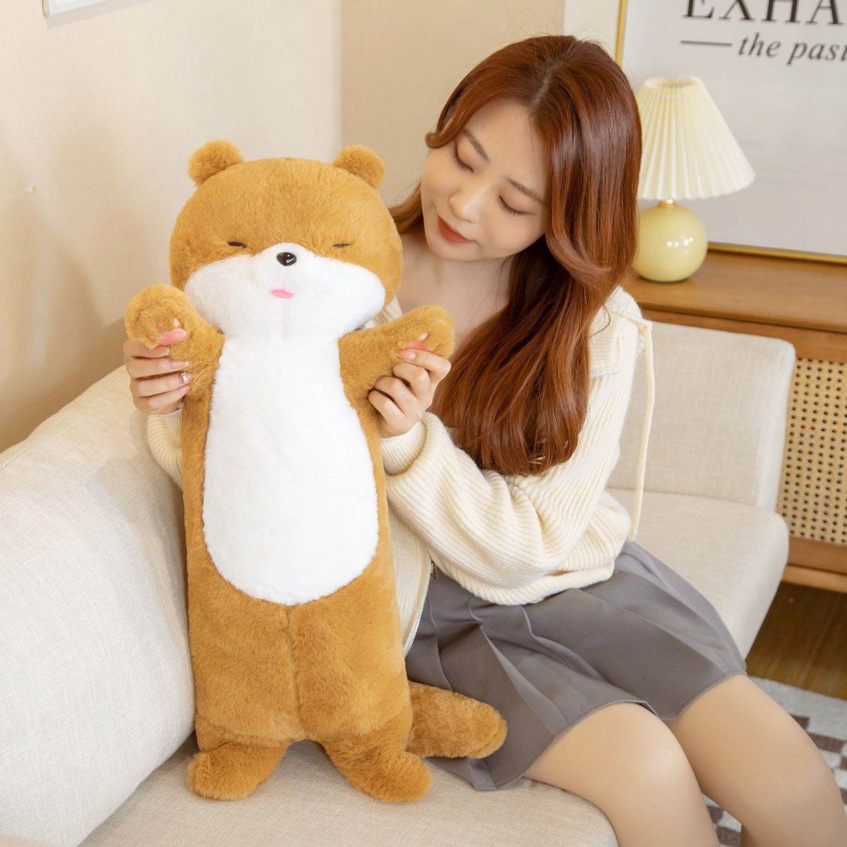 Chubby Hamster Giant Body Pillow Plushie - Goodlifebean