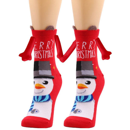 Shop Hand holding Christmas Socks - Shoes Goodlifebean Plushies | Stuffed Animals