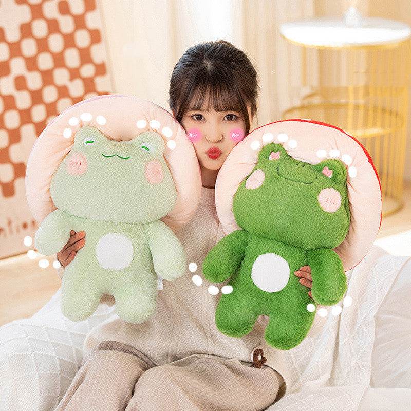 Shroomie: Kawaii Frog Plushie - Goodlifebean