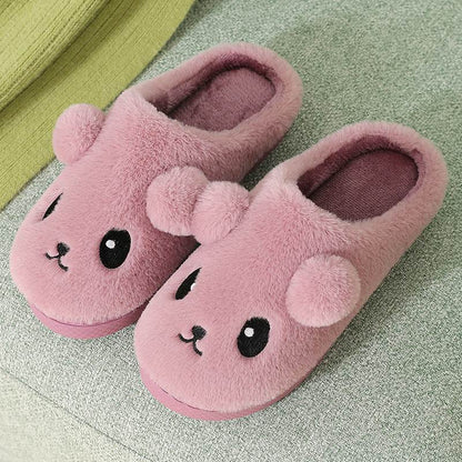 Shop Kawaii Thick-Sole Plush Slippers - Shoes Goodlifebean Plushies | Stuffed Animals