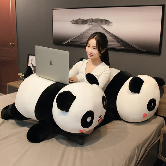 Shop Panda Puff Plushie - Big Huggable Plushie - Stuffed Animals Goodlifebean Giant Plushies
