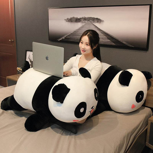 Panda Puff Plushie - Big Huggable Plushie - Goodlifebean