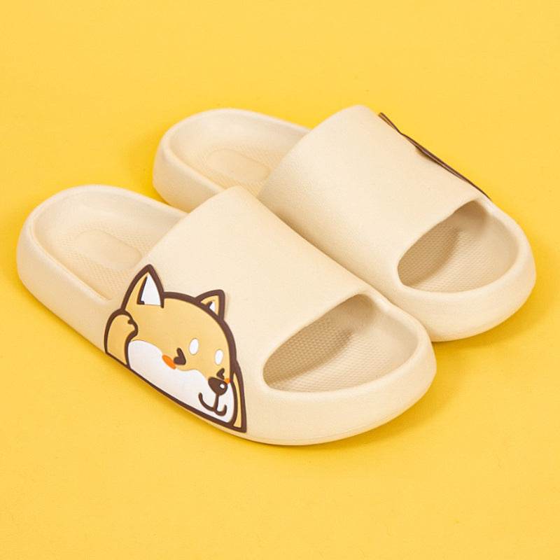 Kawaii Shiba Inu Comfy Indoor Slippers - Goodlifebean