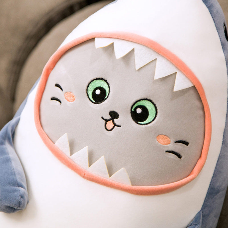 Shop Kawaii Cat Shark Plush - Stuffed Animals Goodlifebean Plushies | Stuffed Animals