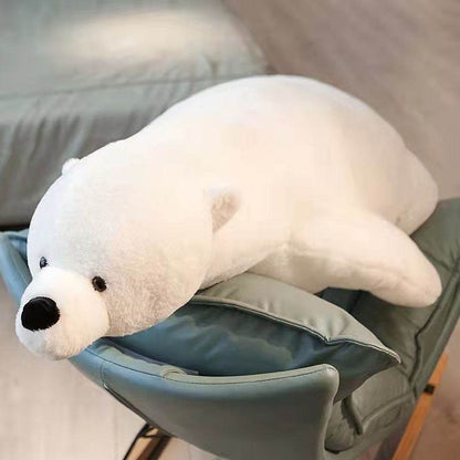 Snowy: Large Stuffed Polar Bear | 3.6ft Polar Bear - Goodlifebean