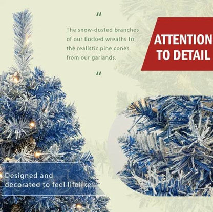 Artifical Pre-Lit Christmas Tree | 4ft - Goodlifebean