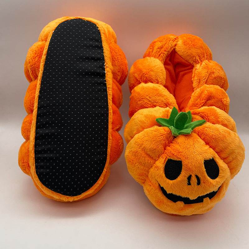 Jack-o'-Lounge Slippers | Spooky Halloweem Slippers - Goodlifebean