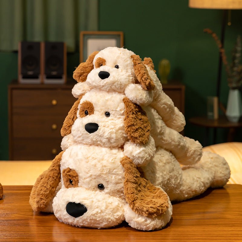 Sleepy Spotty Puppy Plushie - Goodlifebean product_type