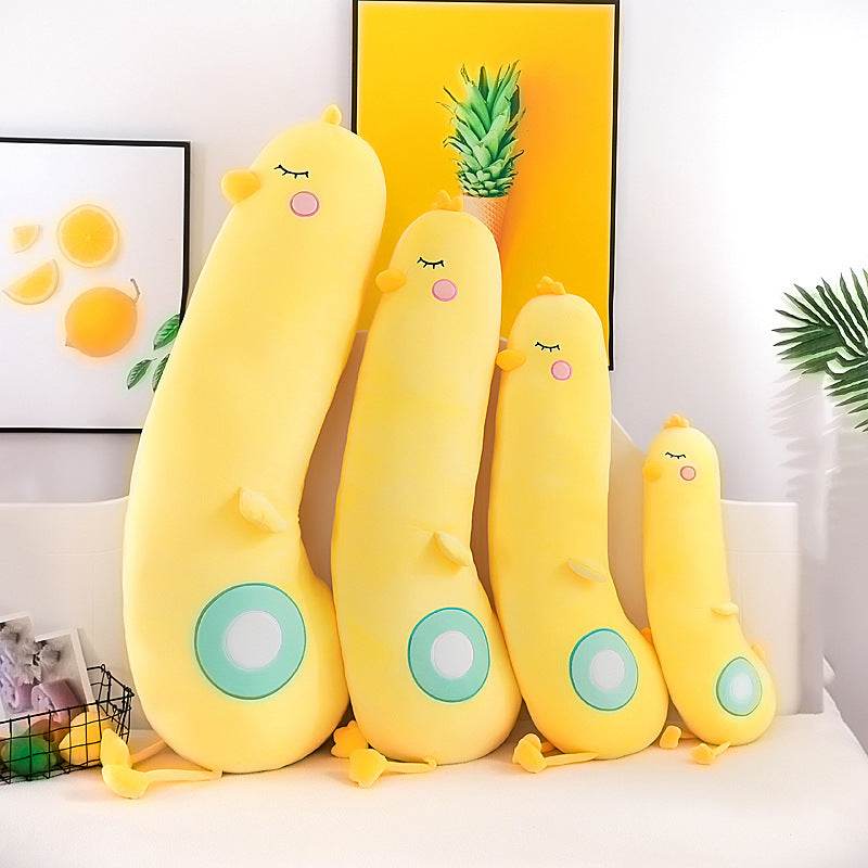 Della Duck: Giant Cuddly Body Pillow Plush - Goodlifebean