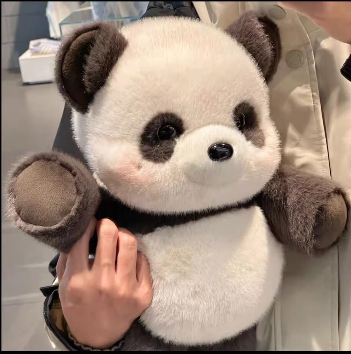 Pookie: Mini Panda Plushie | Running Panda Stuffed Animal - Goodlifebean product_type