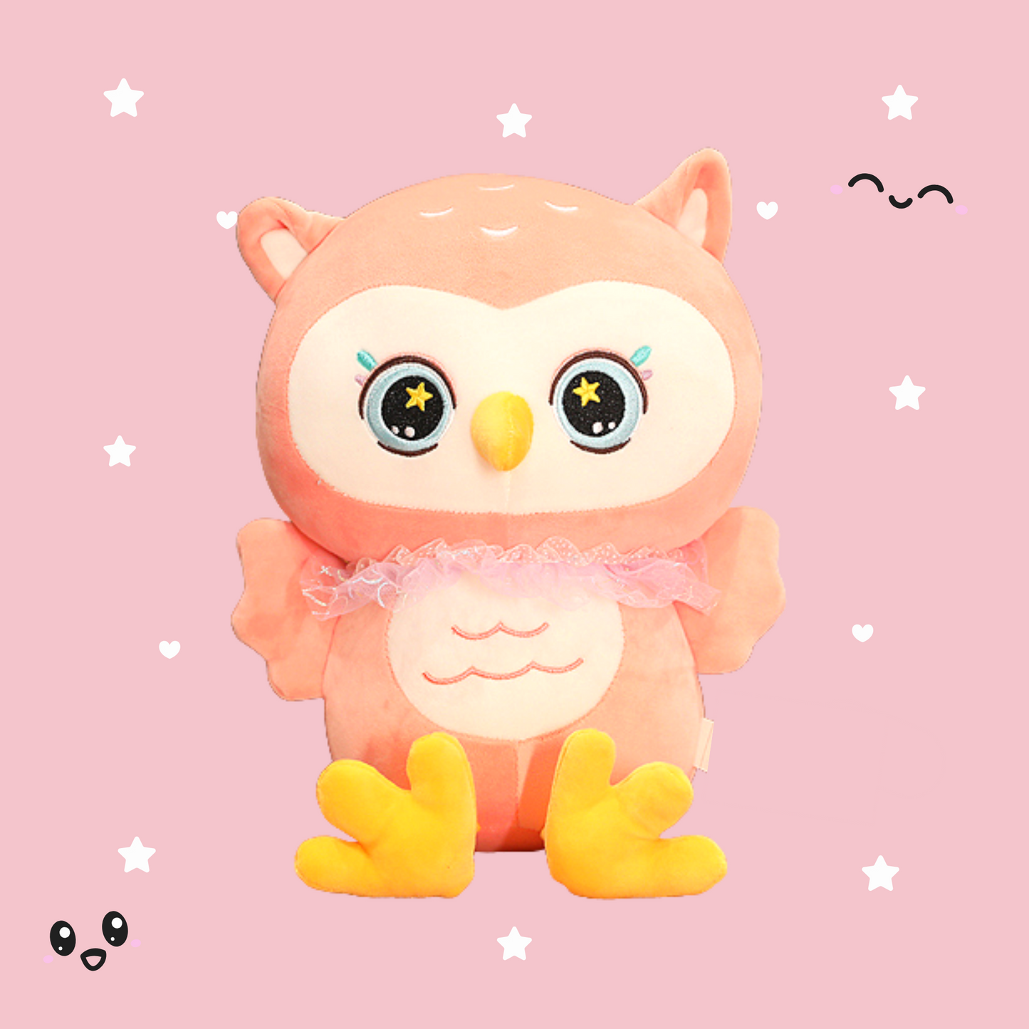 Shop Luna the Owl Plushie - Stuffed Animals Goodlifebean Plushies | Stuffed Animals