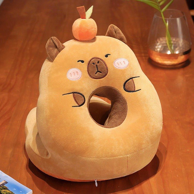 Cute Capybara Nap Pillow - Goodlifebean product_type
