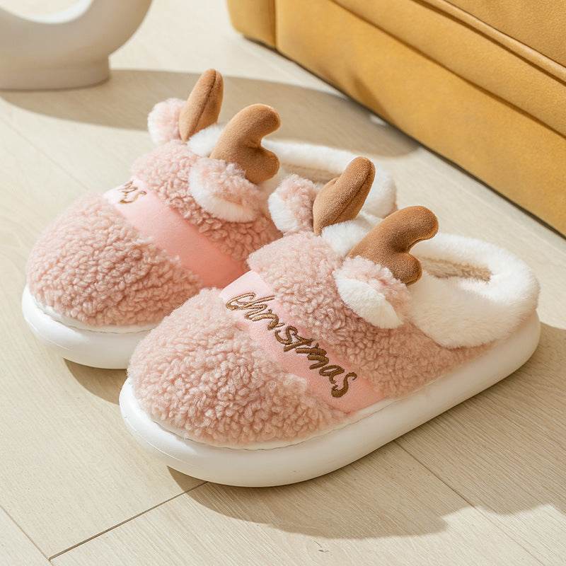 Santa's Snuggle Warm Fuzzy Slippers - Goodlifebean