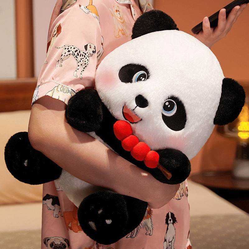 Shop Cherry Chomper Panda Plush - plush Goodlifebean Plushies | Stuffed Animals