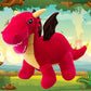Shop Enchantasaur Plush - Extra Large Dinosaur Stuffed Animal Plushie - Stuffed Animals Goodlifebean Giant Plushies