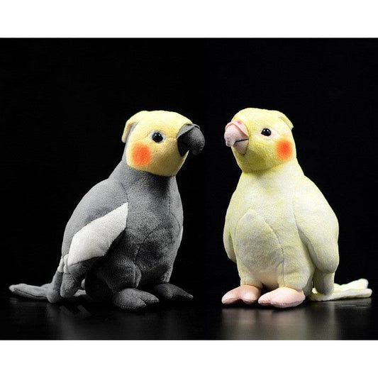 Old N Gray Lovebirds Stuffed Animal | Pet Birds.