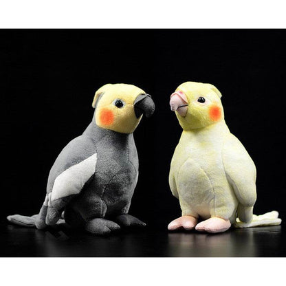 Old N Gray Lovebirds Stuffed Animal | Pet Birds.