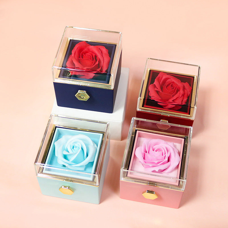 Rotating Eternal Rose Gift Box