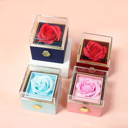 Rotating Eternal Rose Gift Box - Goodlifebean