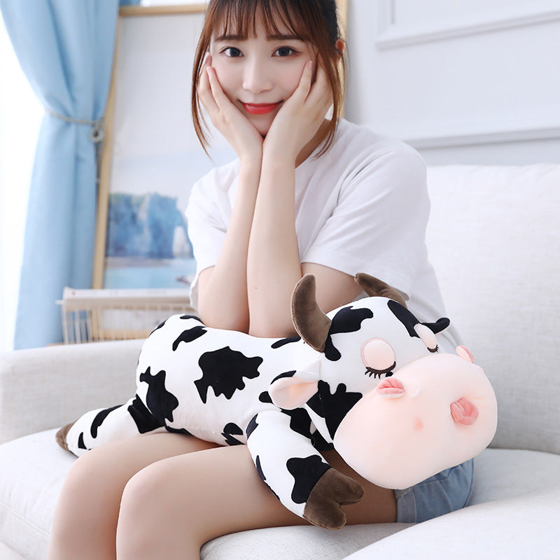 ChonkyCheeks: Adorable Chubby Cow Plush