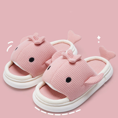 Shop Knitted Cloudy Shark Slippers | Softest Shark Slippers - Goodlifebean Plushie | Stuffed Animal