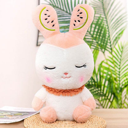 Shop MelonBunny: Kawaii Bunny Plushie with Watermelon Head - Goodlifebean Black Friday Sale | Plushies | Giant Teddy Bear