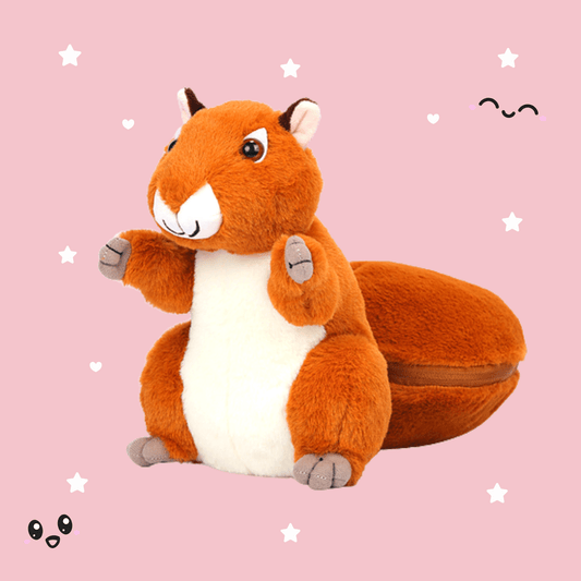 Sunny: Reversible Squirrel Plushie