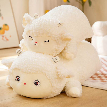 Kawaii Chonky Sheep Plushie | Stuffed Animal Sheep - Goodlifebean