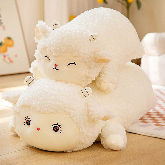Kawaii Chonky Sheep Plushie | Stuffed Animal Sheep - Goodlifebean