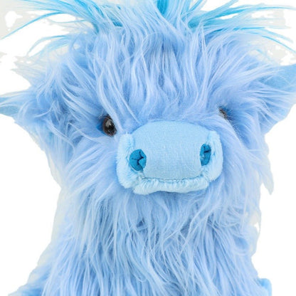 Blue Highland Cow Plushie | Mini Highland Cow Plushie - Goodlifebean product_type