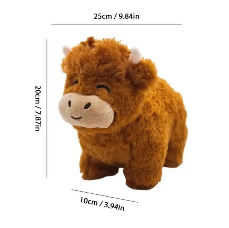 Chunky Highland Cow Plushie - Goodlifebean product_type