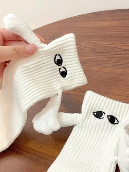 Shop Hand In Hand Magnetic Holding Hands Socks - Goodlifebean Plushies | Stuffed Animals