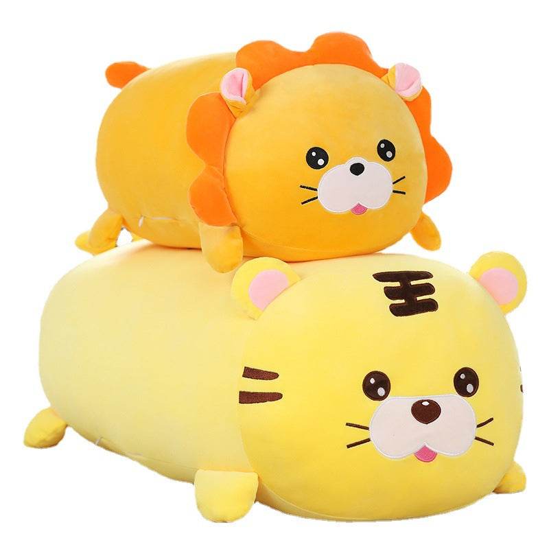 Wild Body Pillow Plush | Tiger Lion Plush - Goodlifebean