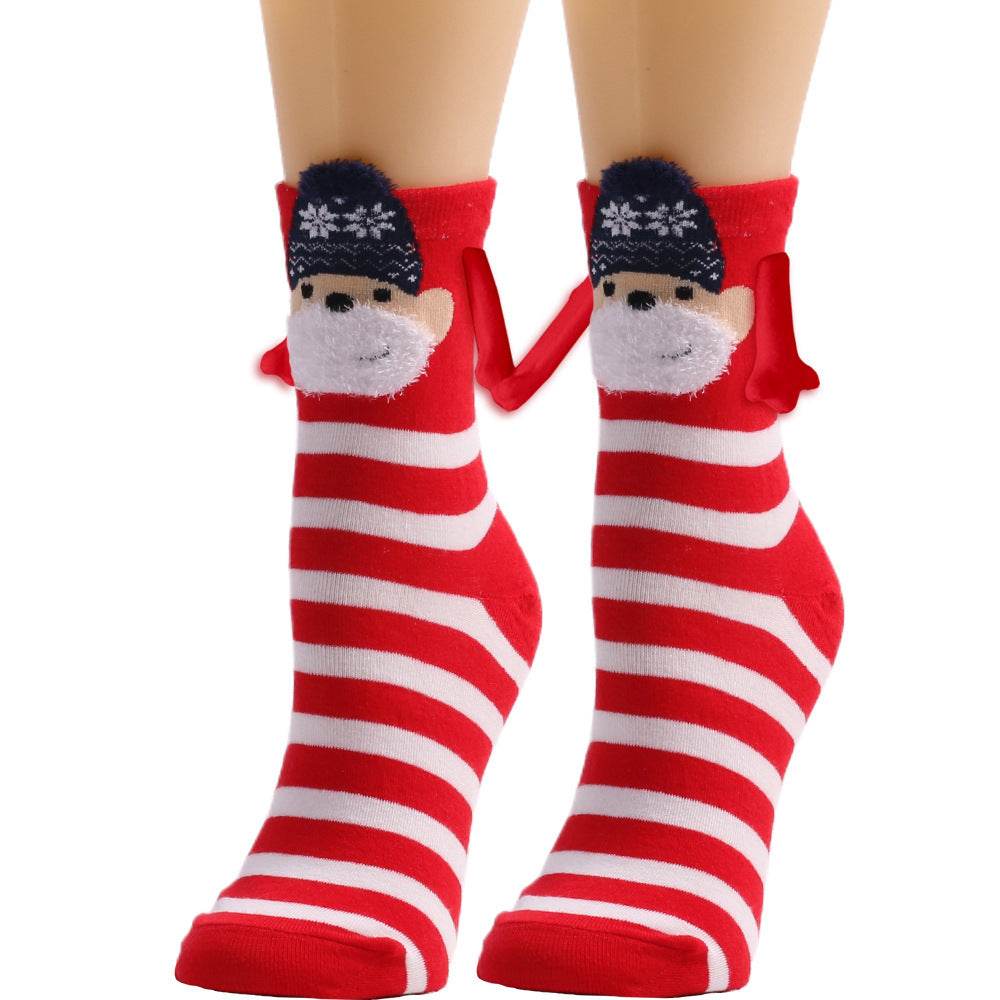 Shop Hand holding Christmas Socks - Shoes Goodlifebean Plushies | Stuffed Animals