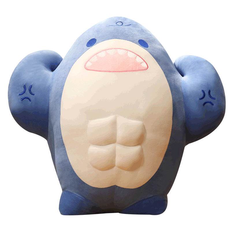 Buffed Muscular Shark Plushie