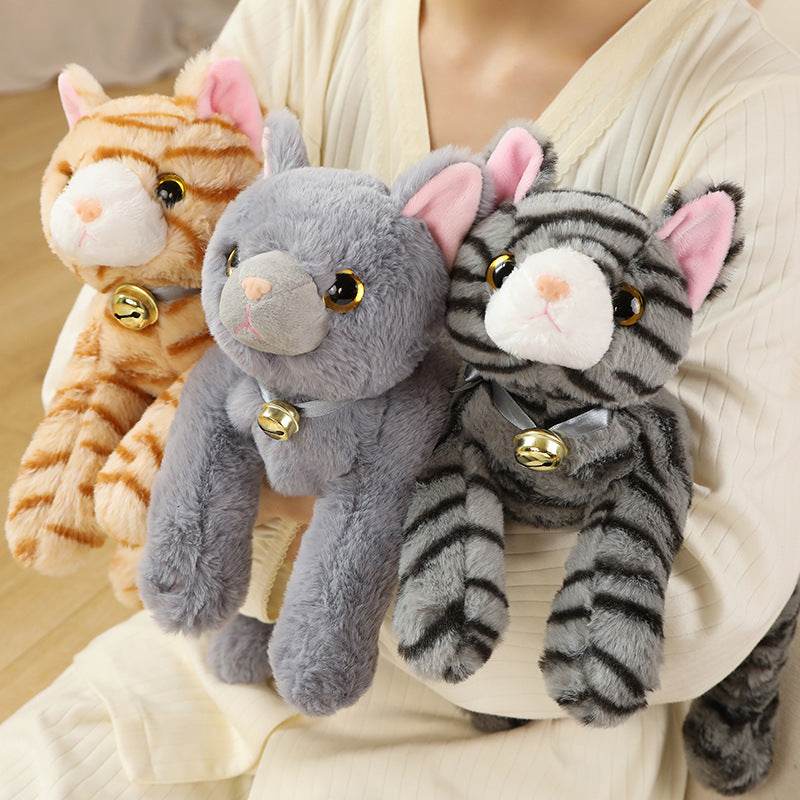 Shop Furry Feline Friends | Lifelike Stuffed Animal Cat Plush - Goodlifebean Plushies | Stuffed Animals