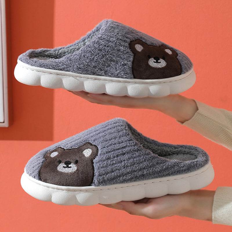 Shop Cute Rabbit Plush Fleece Slippers - Shoes Goodlifebean Plushies | Stuffed Animals