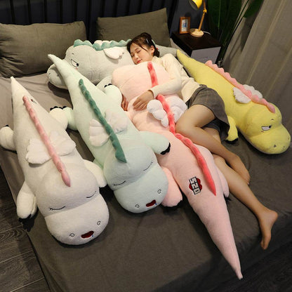 Barney: Giant Dinosaur Body Pillow Plushie (4.2ft) - Goodlifebean
