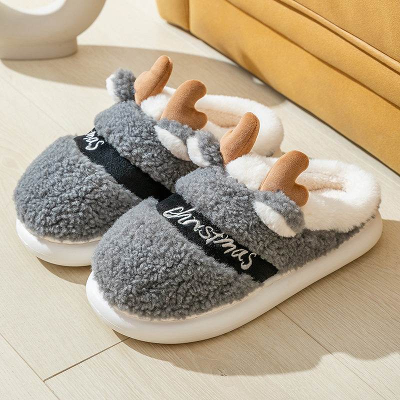 Santa's Snuggle Warm Fuzzy Slippers - Goodlifebean