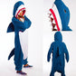 JawsomeSnuggle:  Shark Hoodie Blanket For Adults