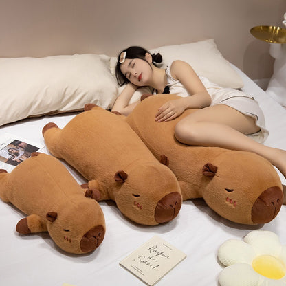 Cinnamon: Cute Body Pillow Capybara Plushie