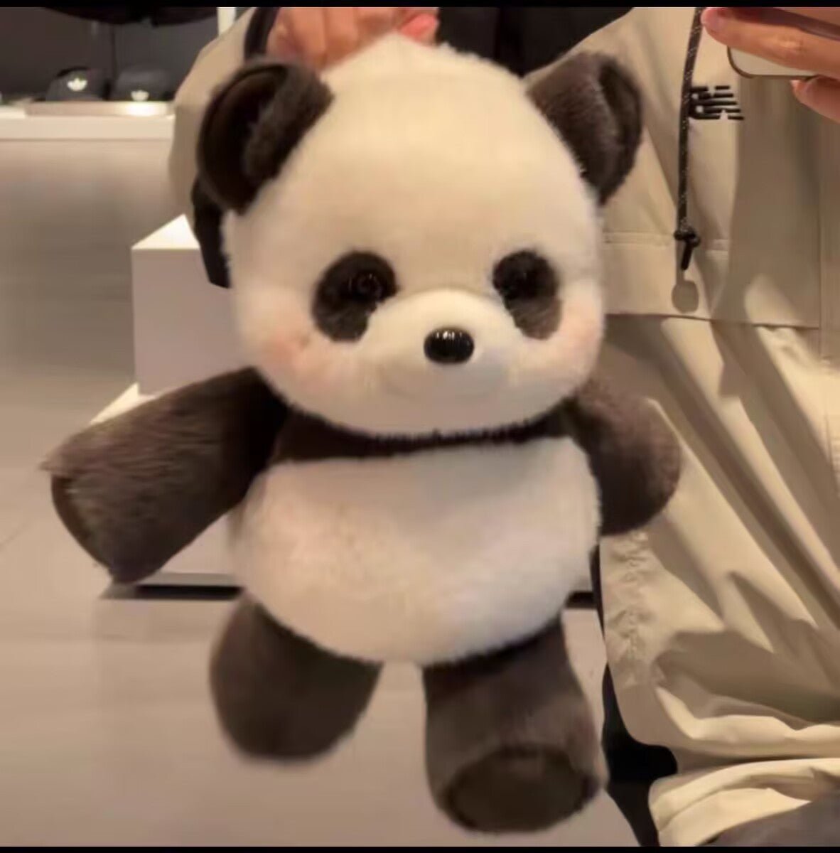 Pookie: Mini Panda Plushie | Running Panda Stuffed Animal - Goodlifebean product_type