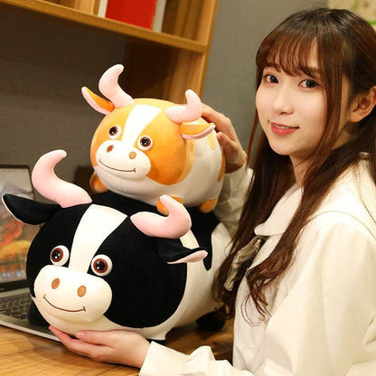 Buttercup: Chonky Kawaii Cow Plushie | Stuffed Animal Cow - Goodlifebean