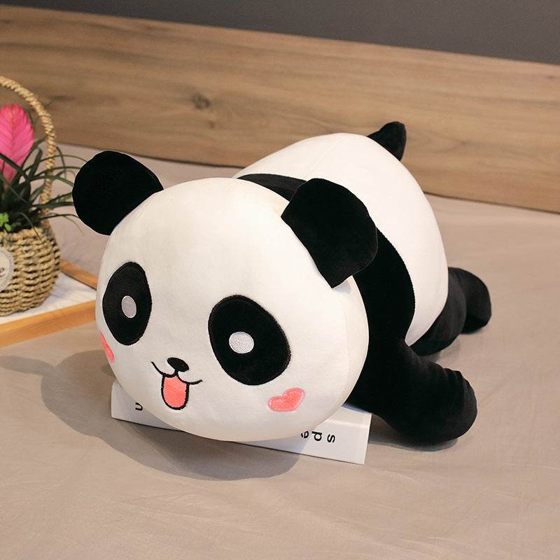 Panda Puff Plushie - Big Huggable Plushie - Goodlifebean
