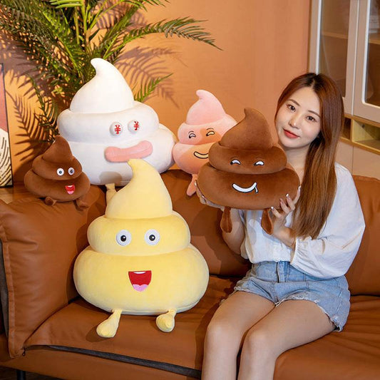 Kawaii Poop Plush Toy - Goodlifebean