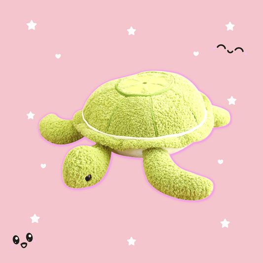 Toby: Big Stuffed Turtle Plushie - Goodlifebean