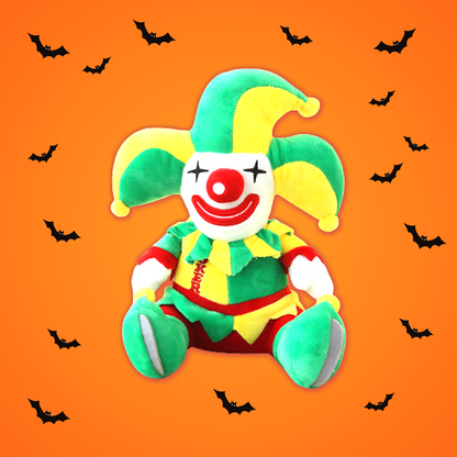 Scary Spooky Clown Halloween Plush