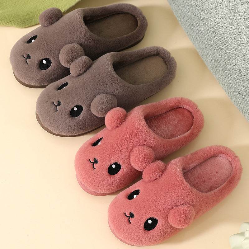 Shop Kawaii Thick-Sole Plush Slippers - Shoes Goodlifebean Plushies | Stuffed Animals