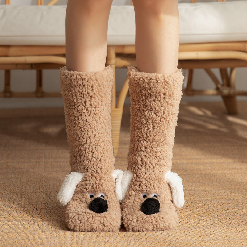 Warm FUZZY Plush Socks.