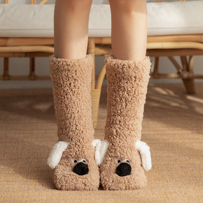 Warm FUZZY Plush Socks.